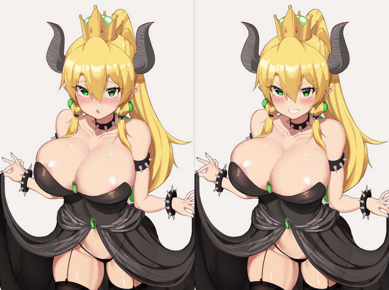 Leafa Cosplaying Bowsette Sword Art Onlin