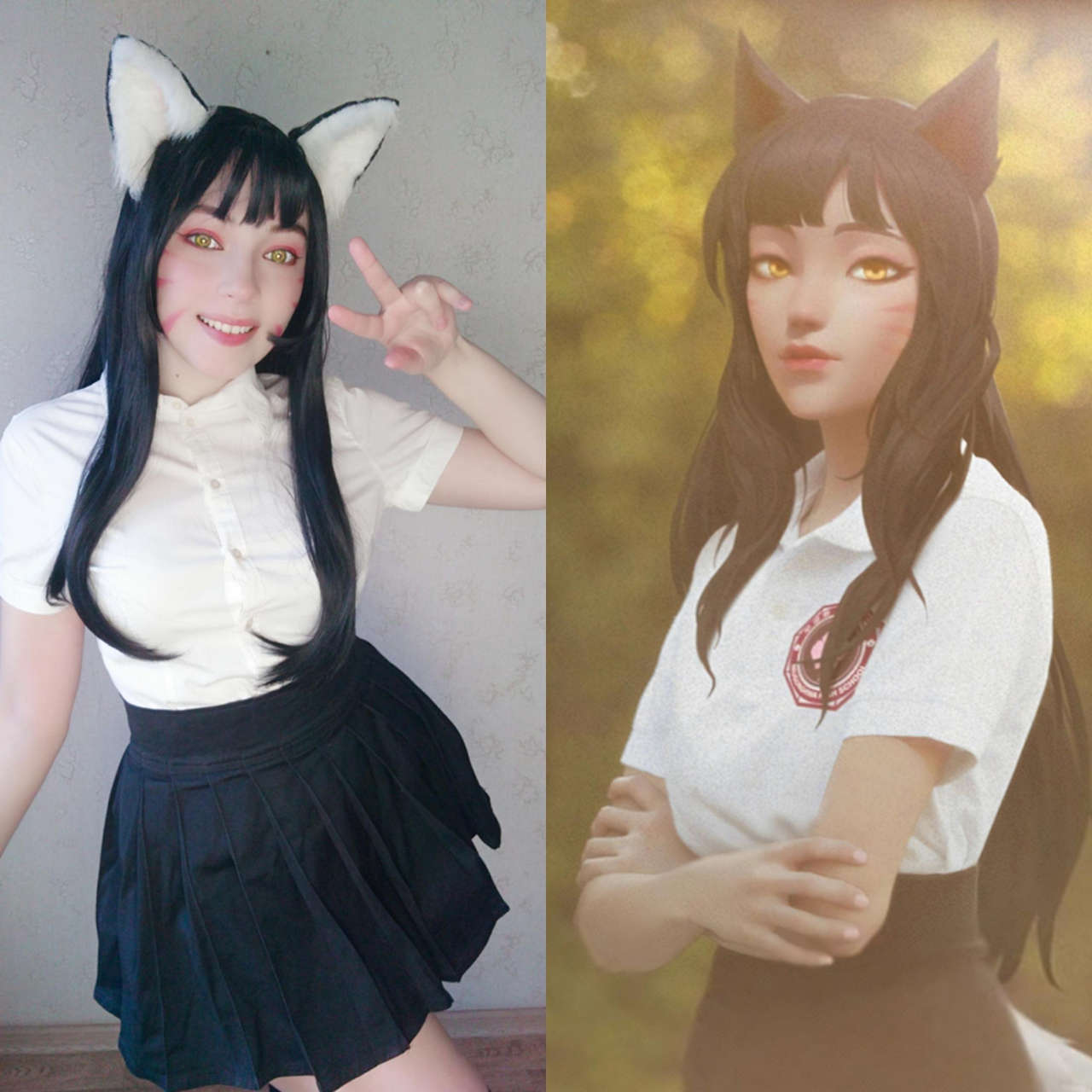 League Of Legends Ahri Cosplay By Sawak