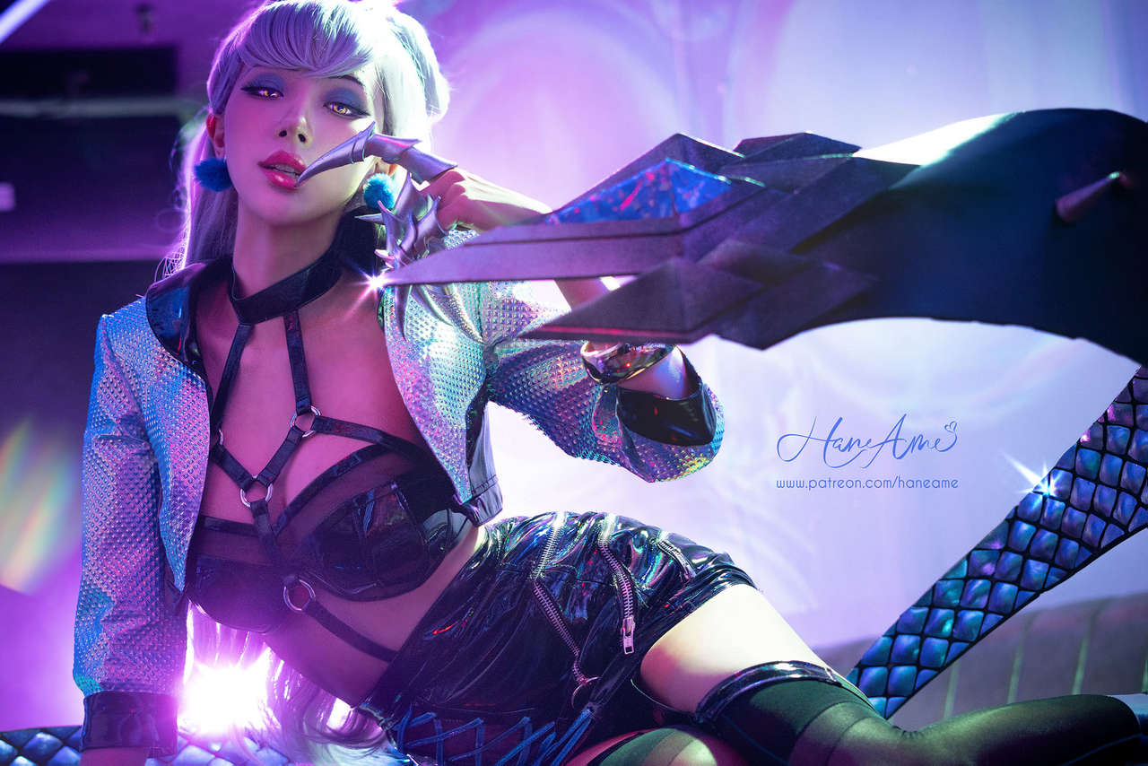 League Of Legends Evelynn Kdamore Cosplay Haneame