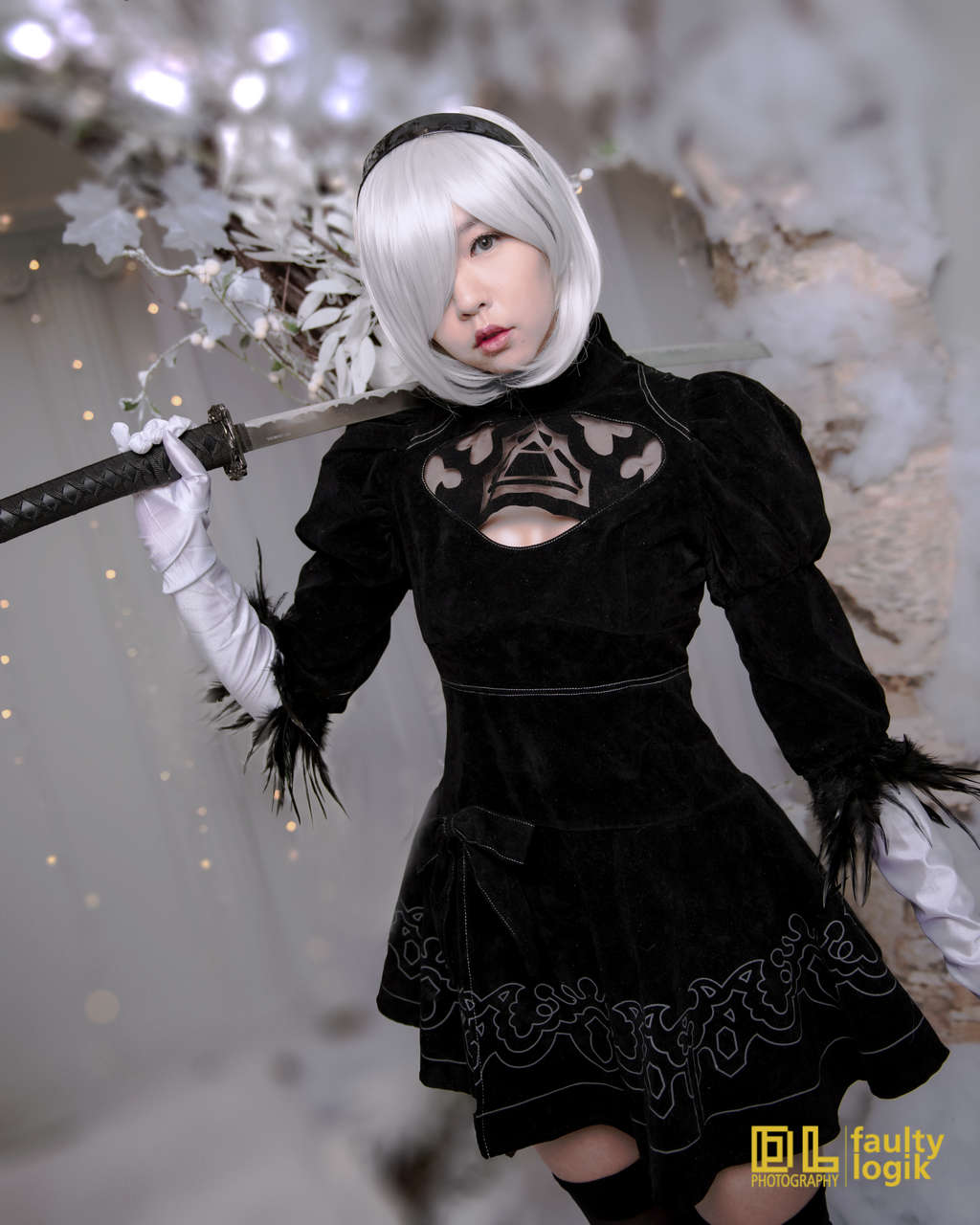 My Cosplay As 2b From Nier Automat