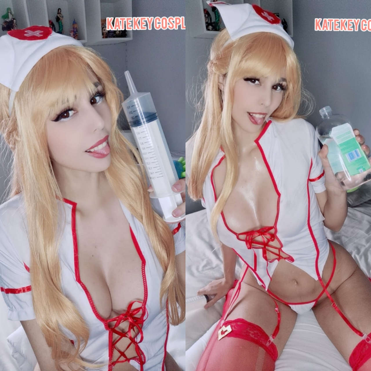 Nurse Asuna Wanna Play With Oil By Kate Ke
