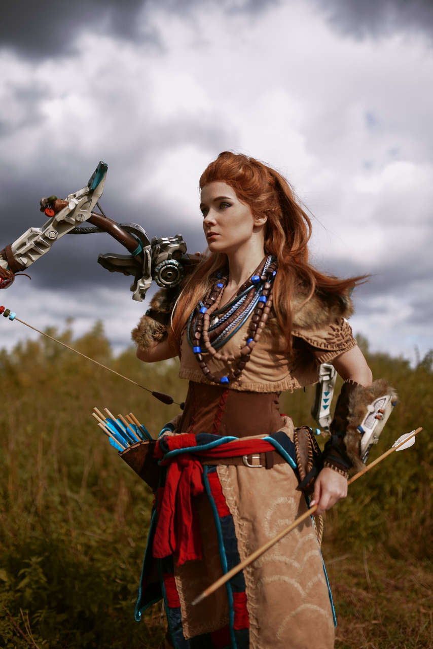 One More Pic Of Our Favorite Girl Aloy By Evenink Cospla