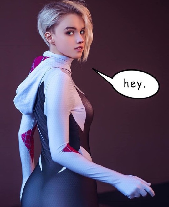 She Truly Is Spider Gwen Cosplayer