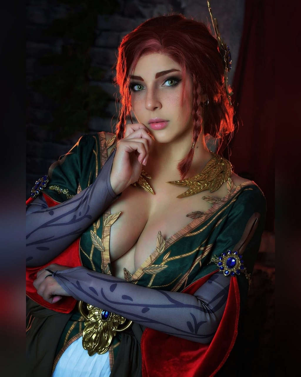 Triss Cosplay By Shermie Witcher 