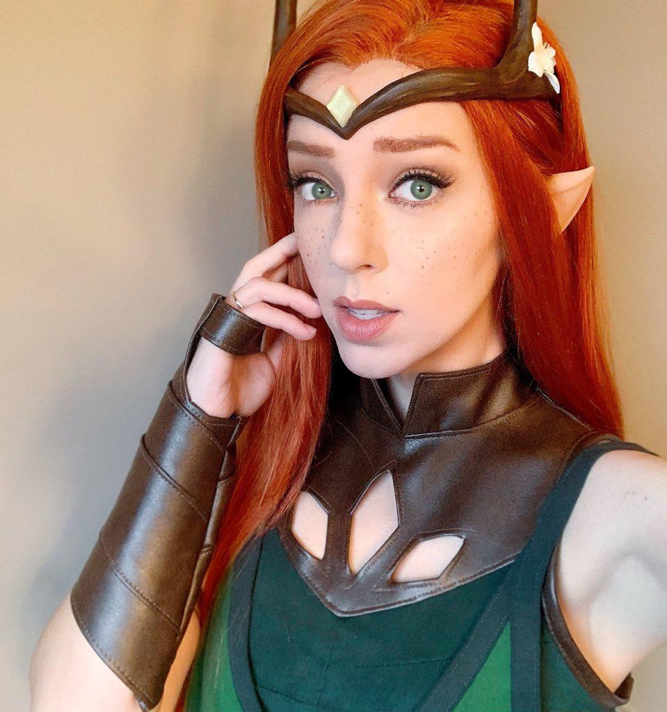 Vox Machina Origins Keyleth Cosplay From Critical Role April Gloria