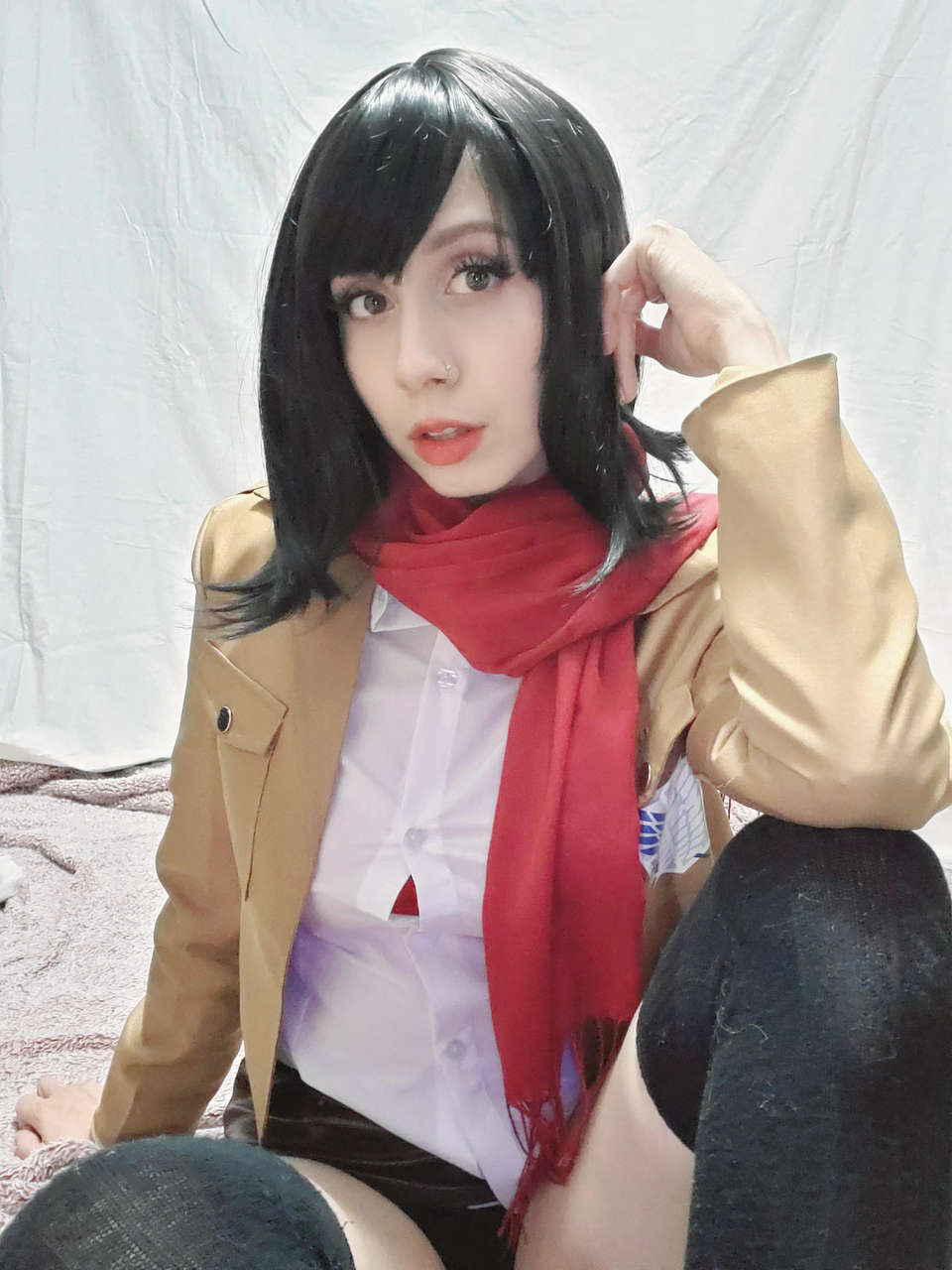 X Raee As Mikasa From Attack On Tita