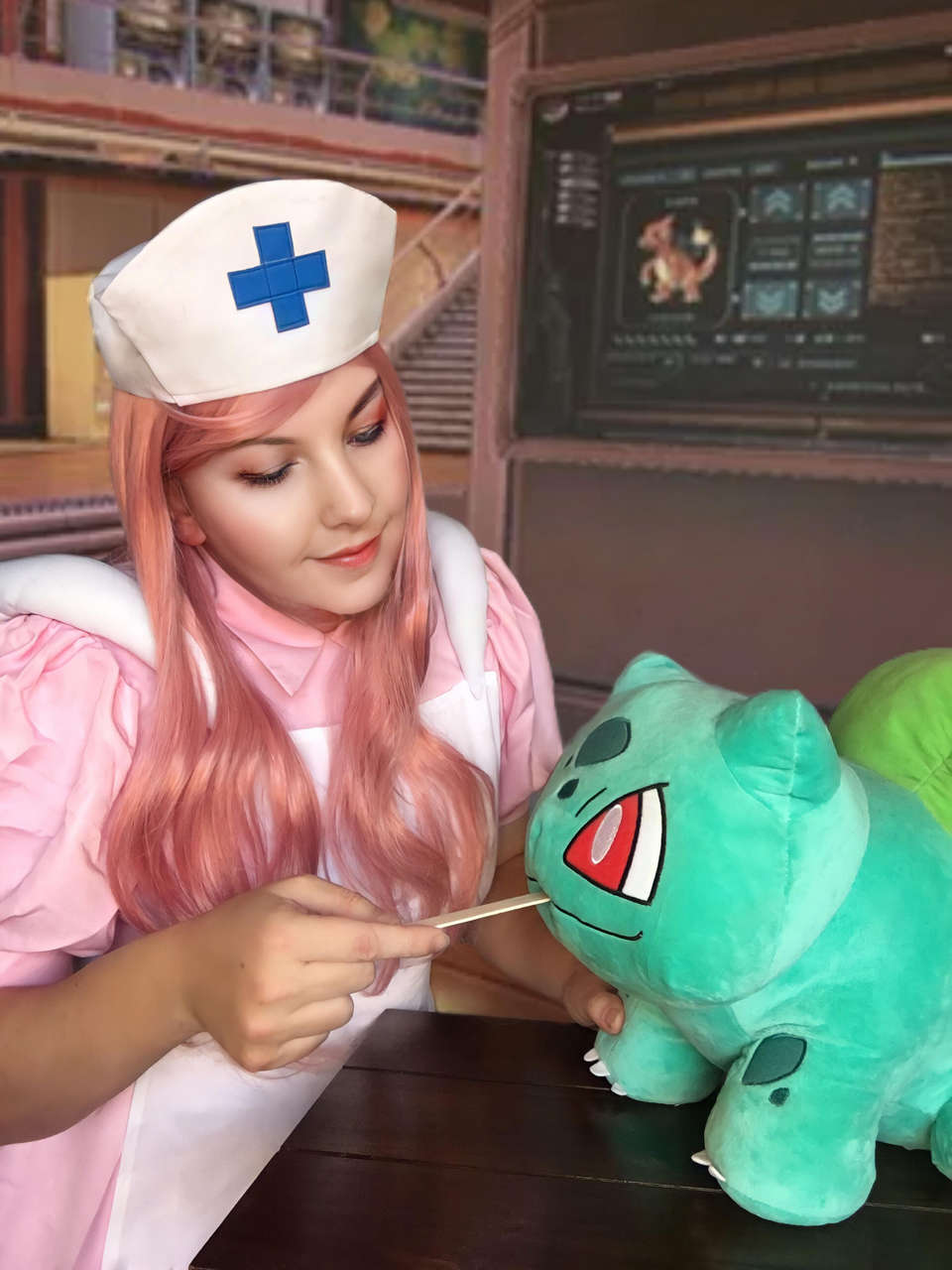 Allison Fauntail As Nurse Joy From The Pokemon Serie