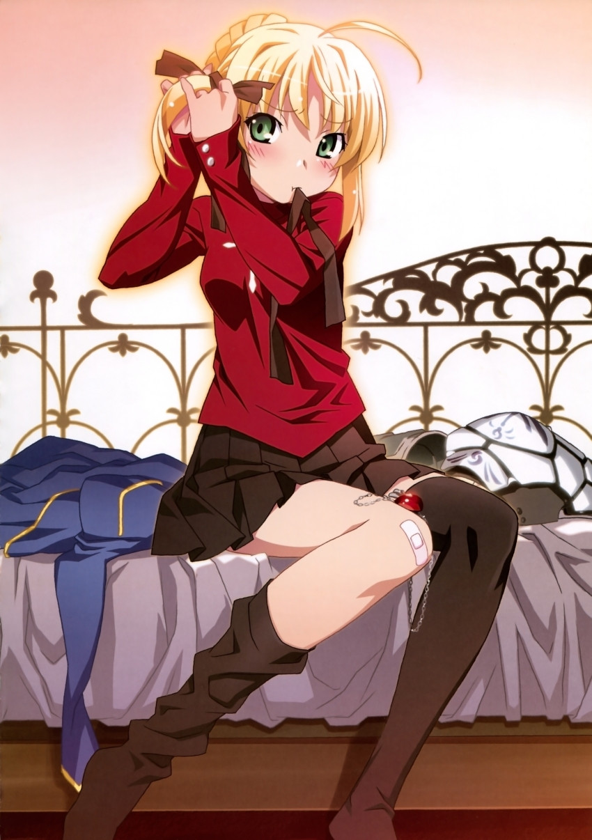 Daily Saber 31 Saber Cosplaying As Rin Fate Serie