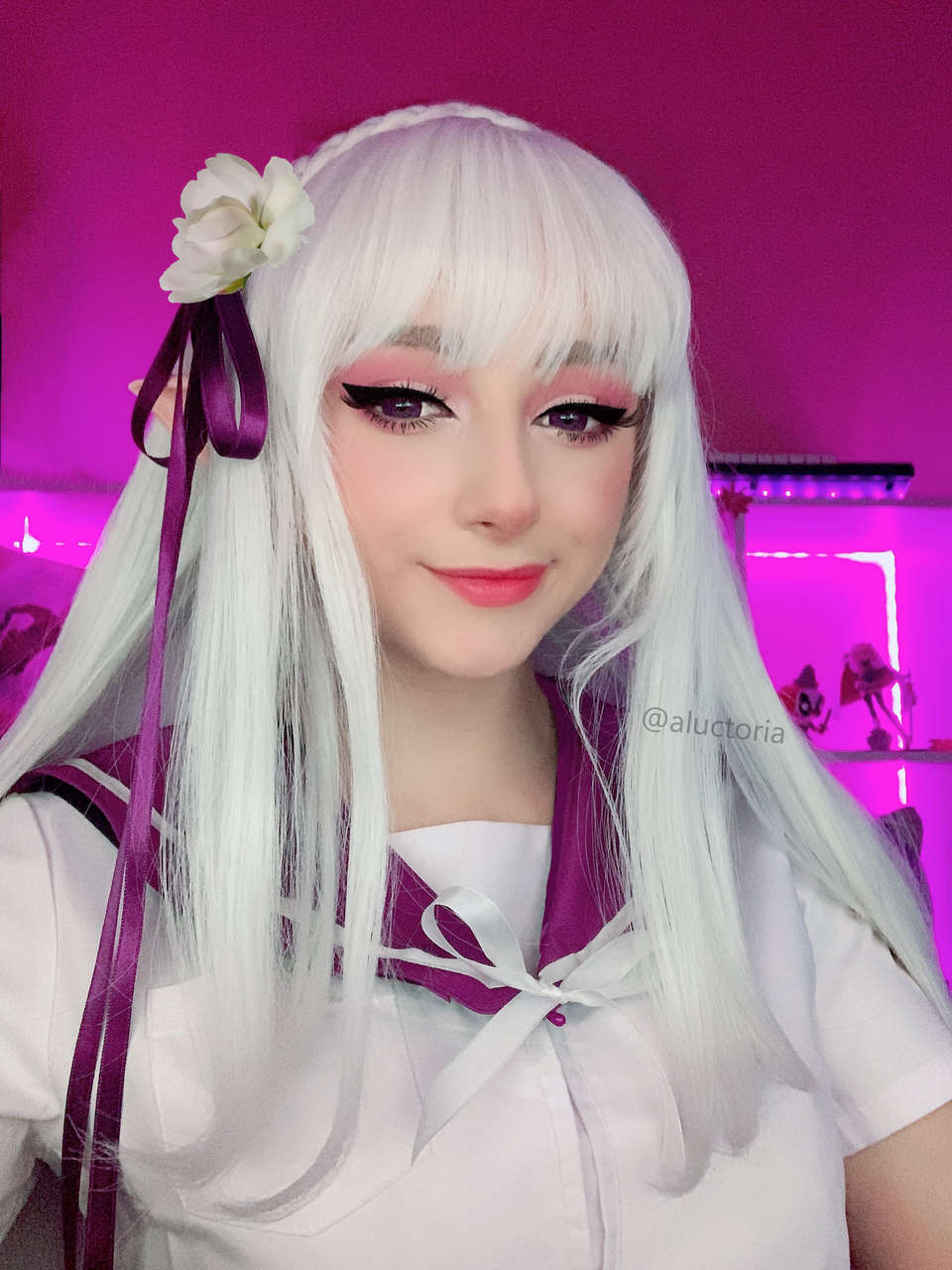 Emilia Cosplay By Aluctori