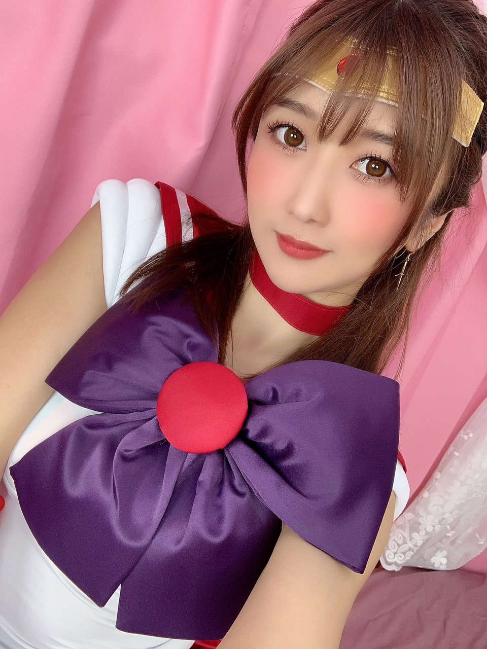 Hibiki Otsuki As Sailor Mars Sailor Moo