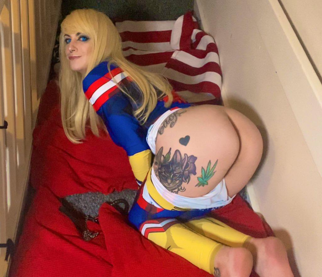 I Am Here All Might Femme Cosplay By Infinitywh0re Sel