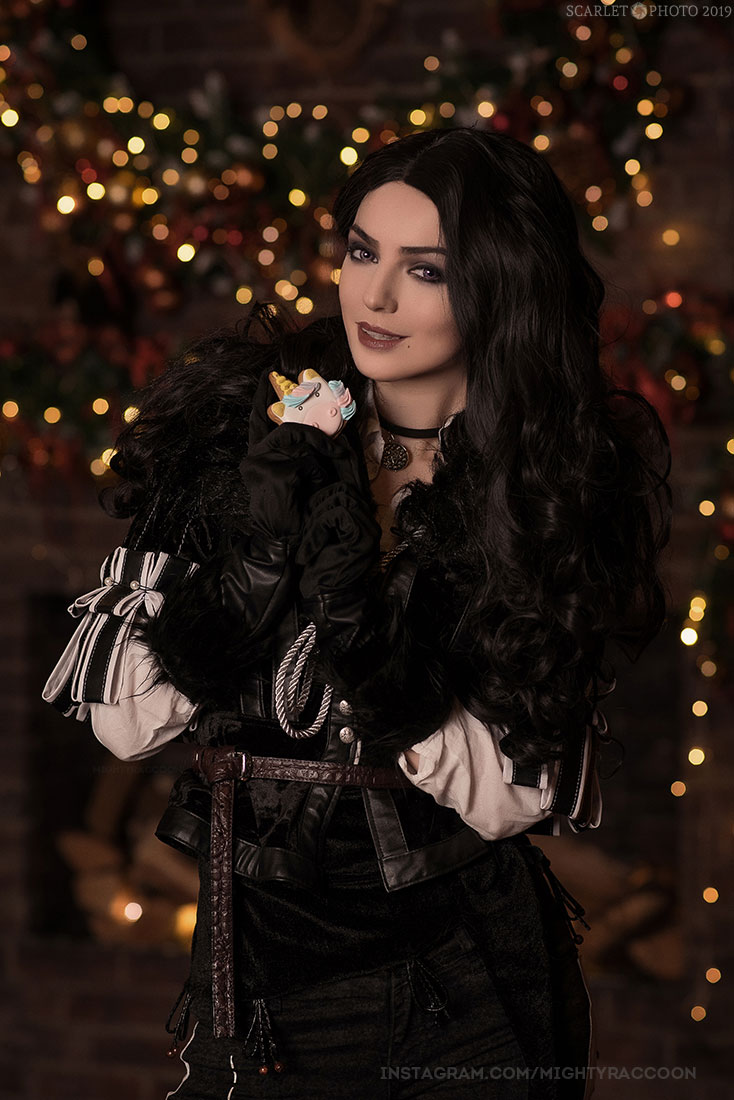 My Christmas Yennefer By Mightyraccoon Cospla