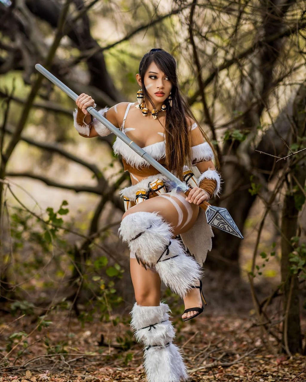 Nidalee From League Of Legends By Kyootbo