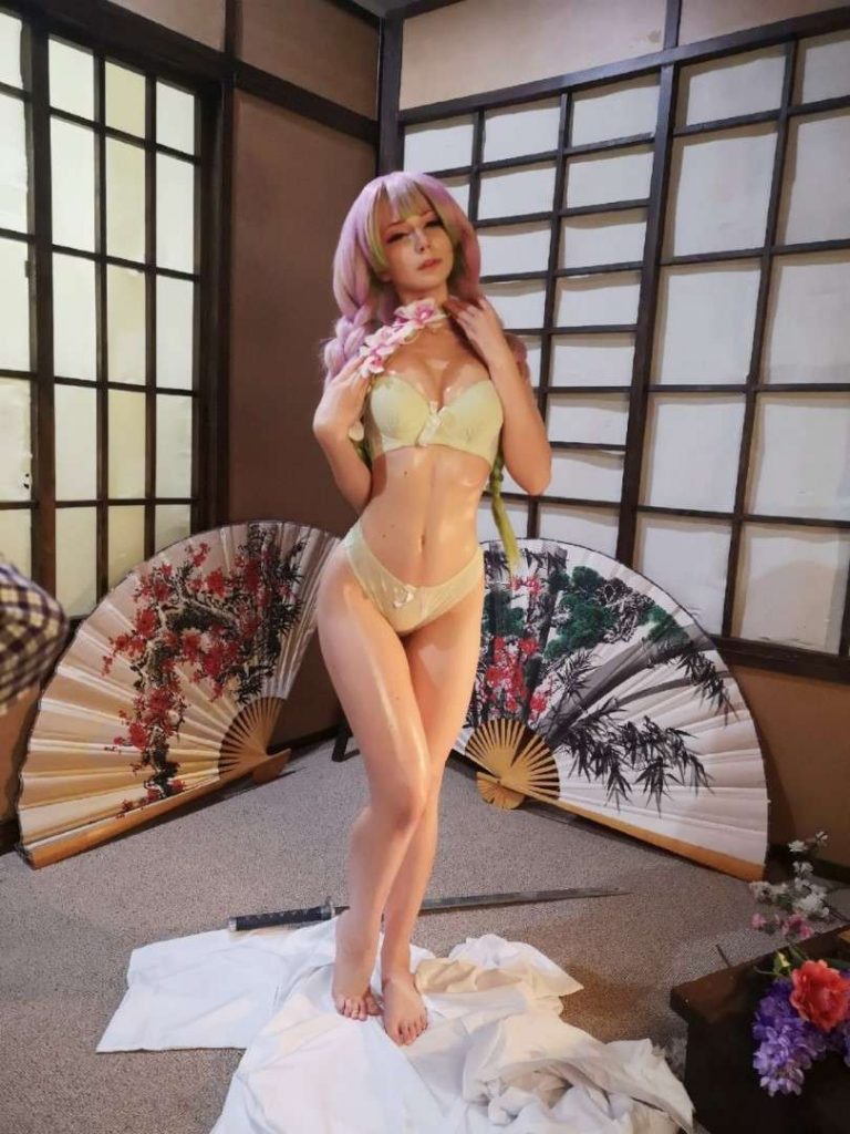 Oichi Cosplay Nude Mitsuri Kanroji