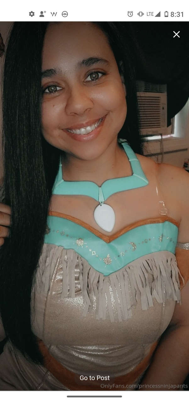 Pocahontas Cosplay Sel