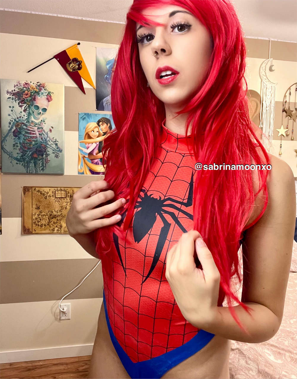 Sabrinamoonxoxo Op As Spiderwoma