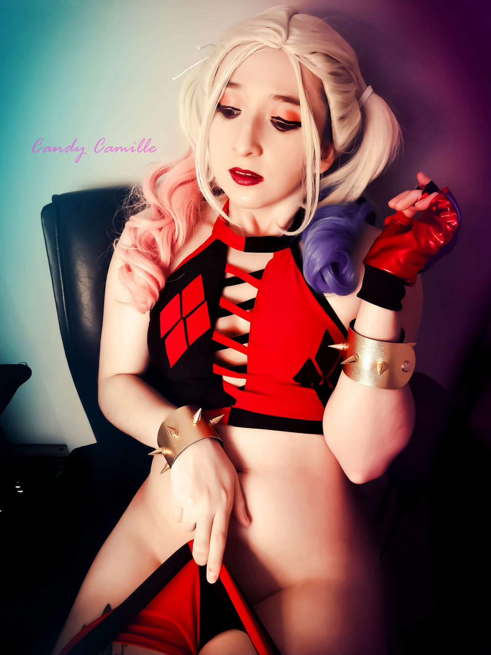 Sexy Harley Quinn By Candy Camille Social Media On Comment