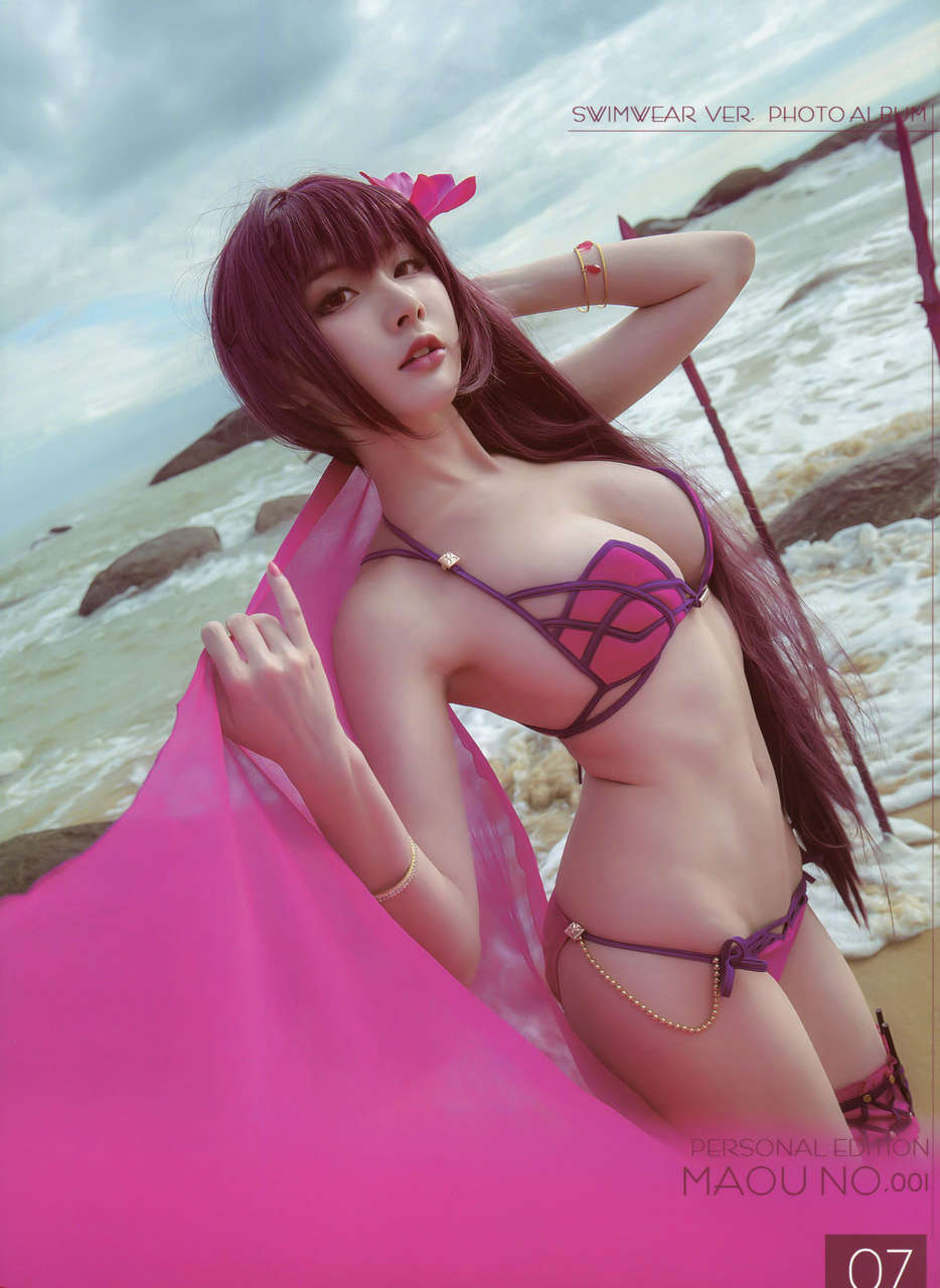 Summer Scathach Cosplay By Maou 061