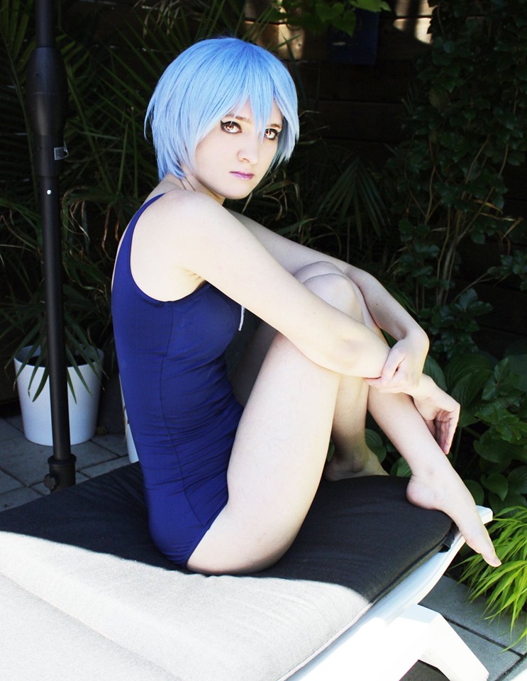 Swimsuit Rei Ayanami From Evangelion By Soviet Virus On Patreo