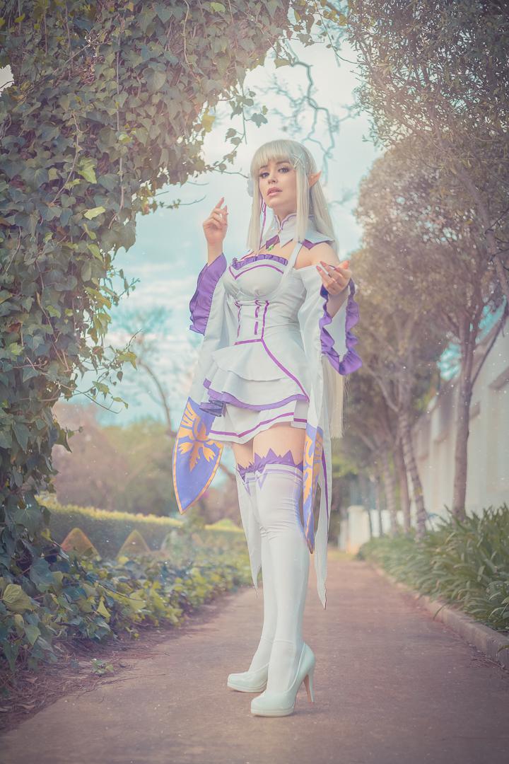 Vanity Insanity Cosplay As Emilia From Re Zer