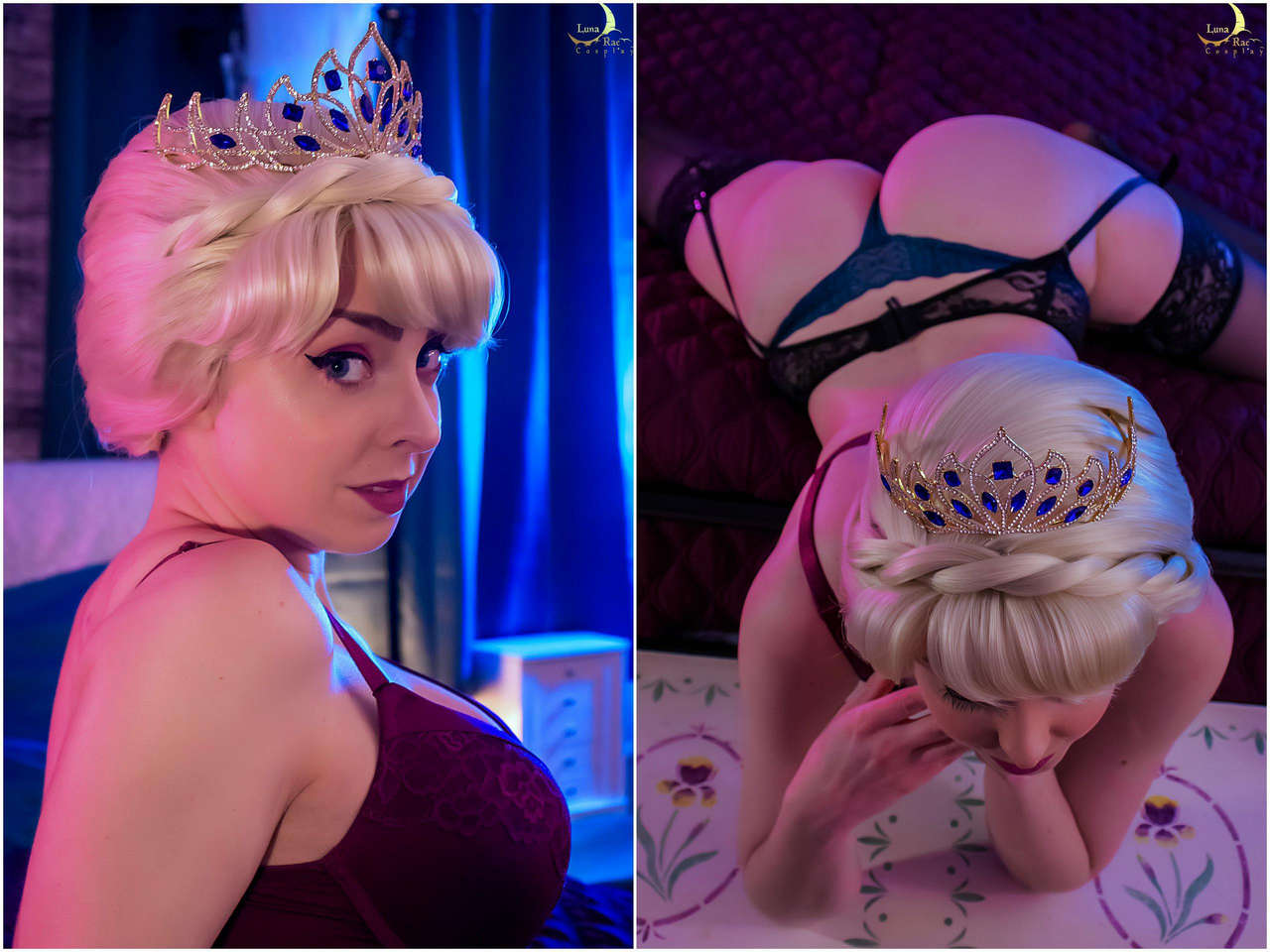 Which Set Of Cheeks Do You Prefer Coronation Elsa Frozen By Lunaraecospla