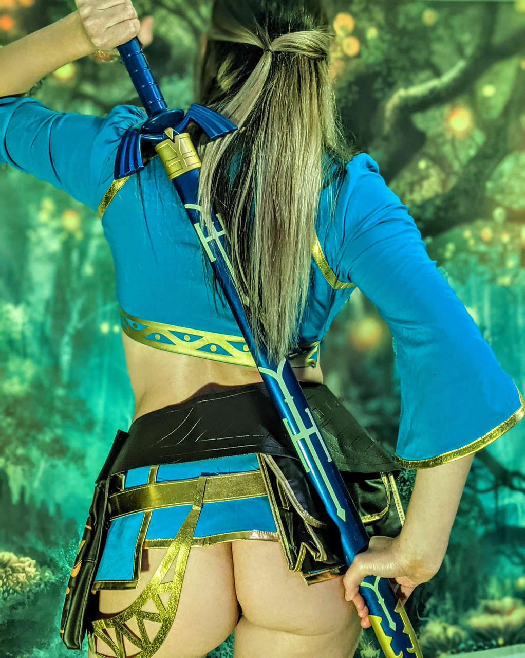 Zelda Breath Of The Wild By Prettyts With Master Sword