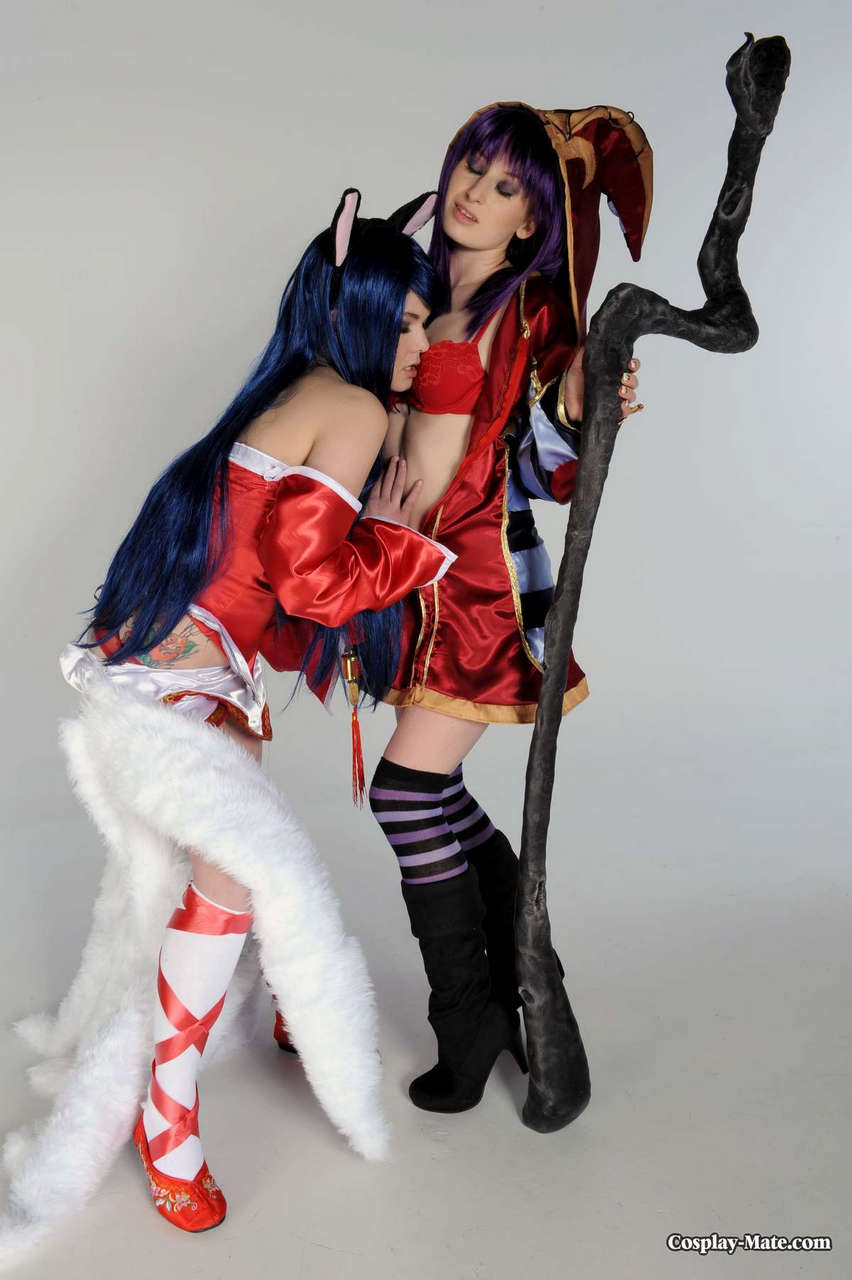 Ahri And Lulu Legends Cosplay For Cosplay Mate