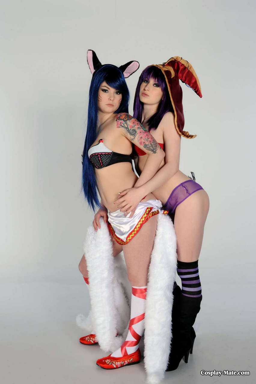 Ahri And Lulu Legends Cosplay For Cosplay Mate