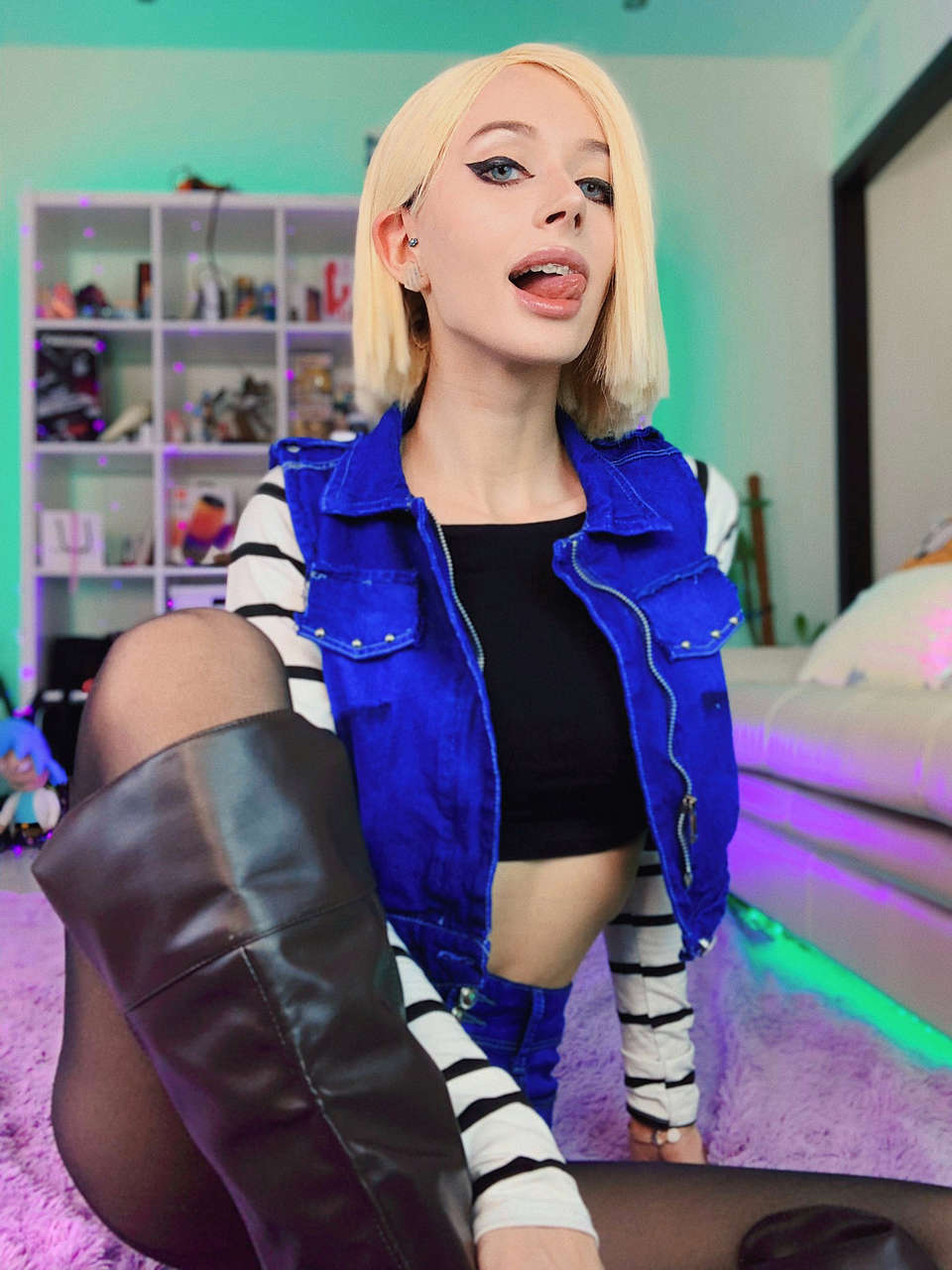 Android 18 From Dragon Ball By Purple Bitc