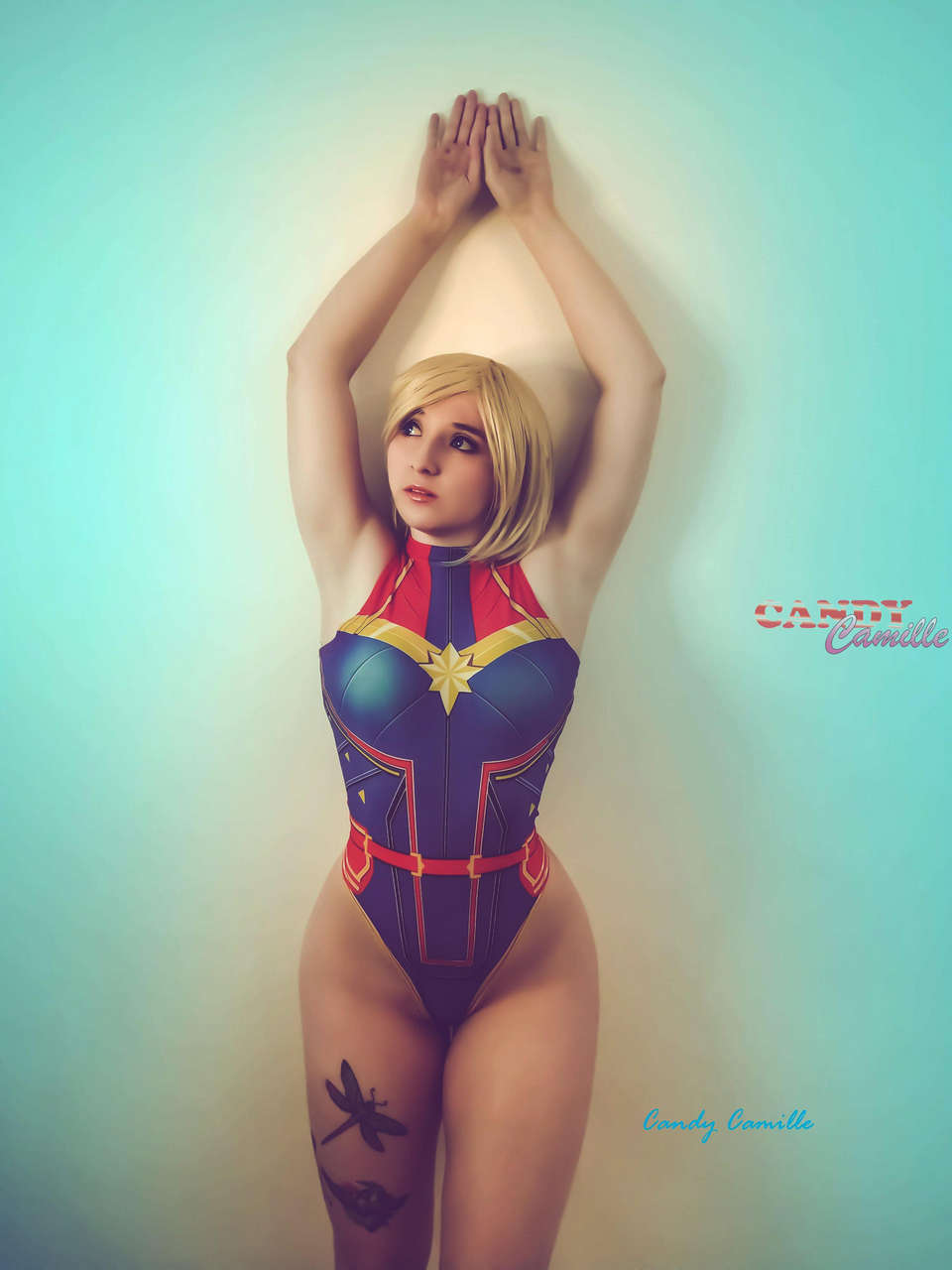 Captain Marvel By Candy Camill