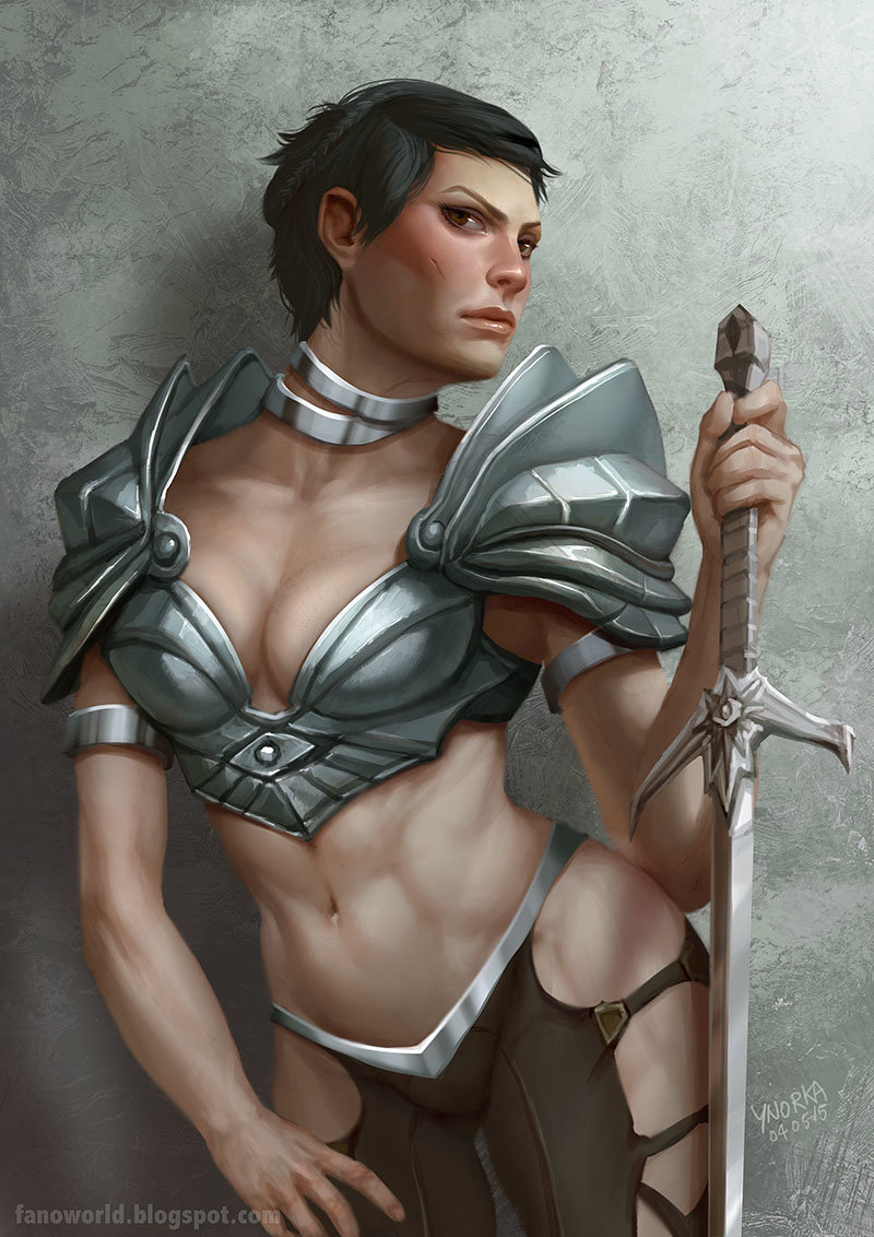 Cassandra Pentaghast In Fantasy Armor By Ynorka Chi