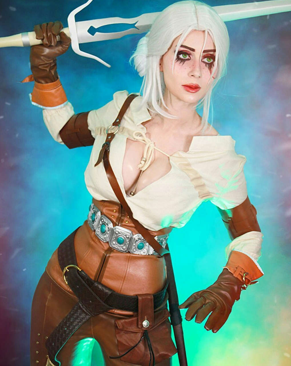 Ciri From The Witcher 3 By Adami Langle