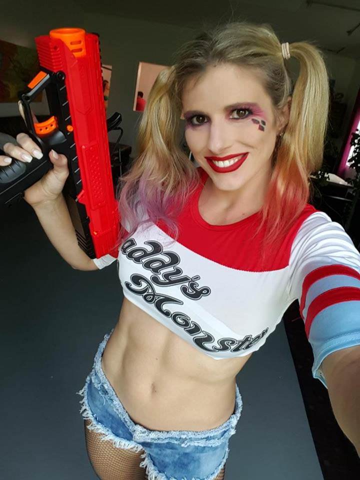 Cory Chase As Harley Quin