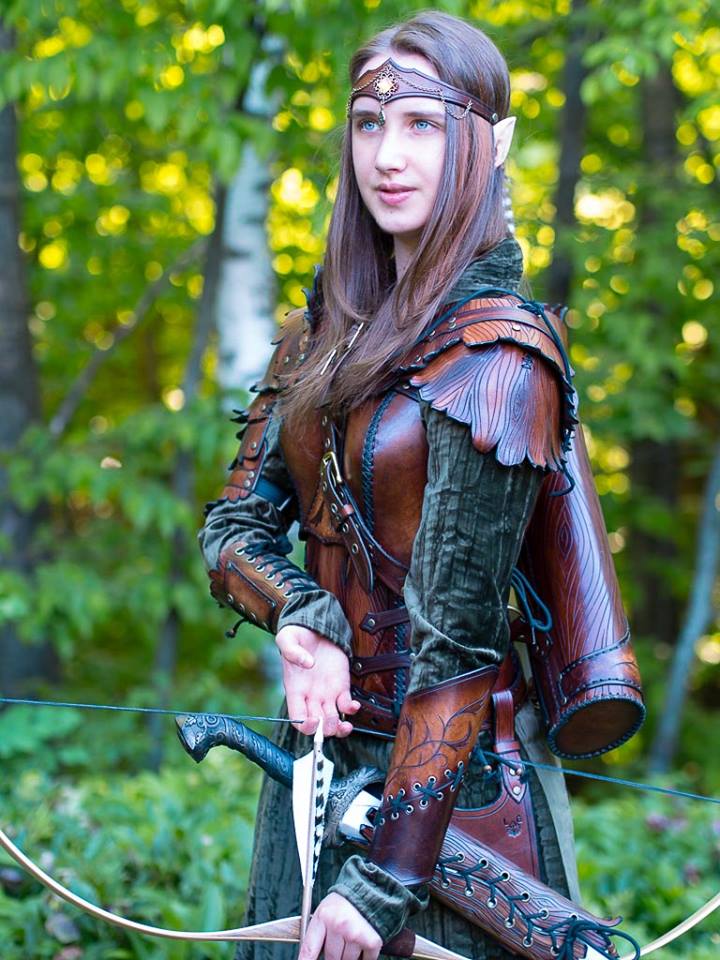Elven Archer Leather Armor By Lagueus