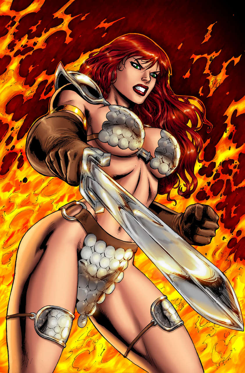Red Sonja 39 Page 22 By Wgpenci