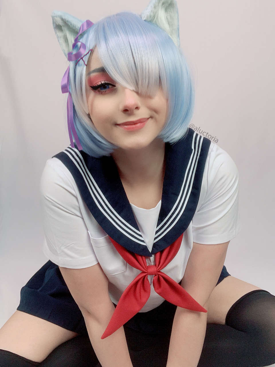 Rem Cosplay By Aluctori