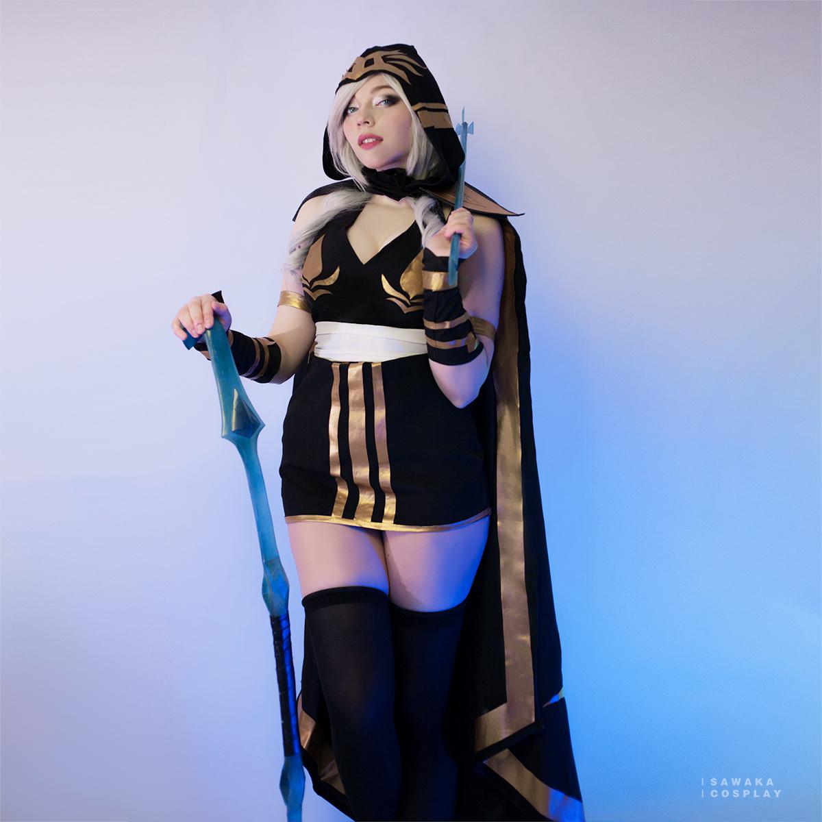 Self Ashe From League Of Legends Cosplay By Sawak