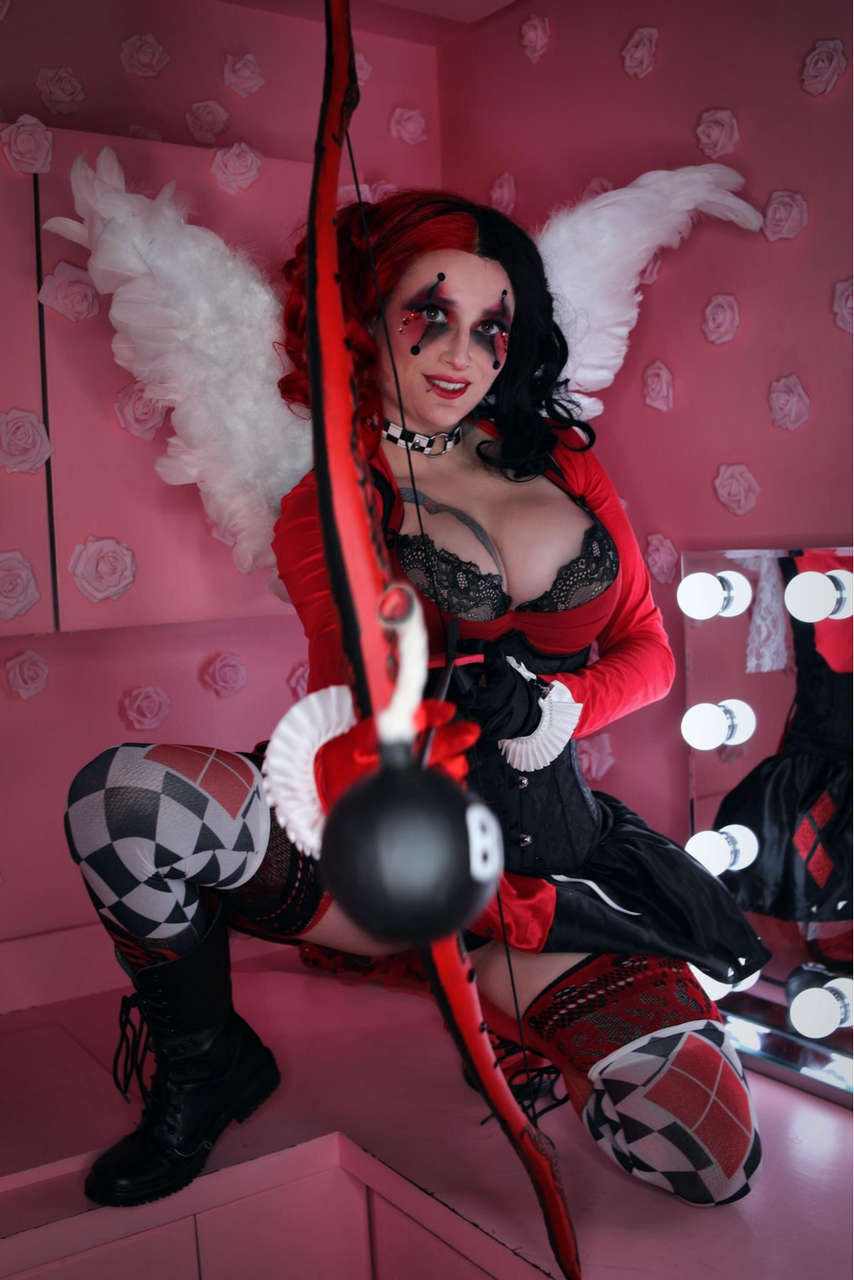 Self Harley Quinn Valentines Stupid Cupid By Captive Cospla