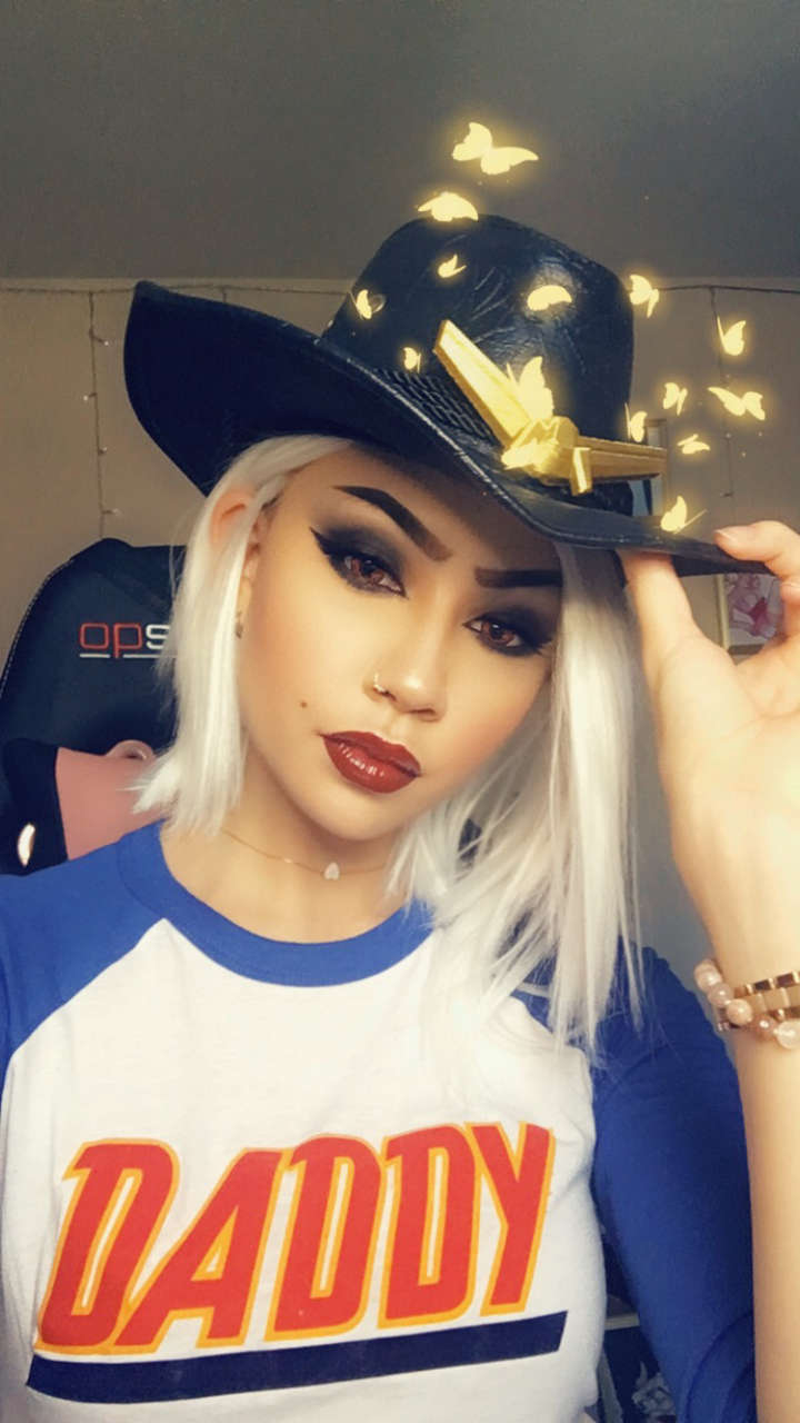 Self Overwatch Ashe Cosplay Makeup Test By Felicia Vo