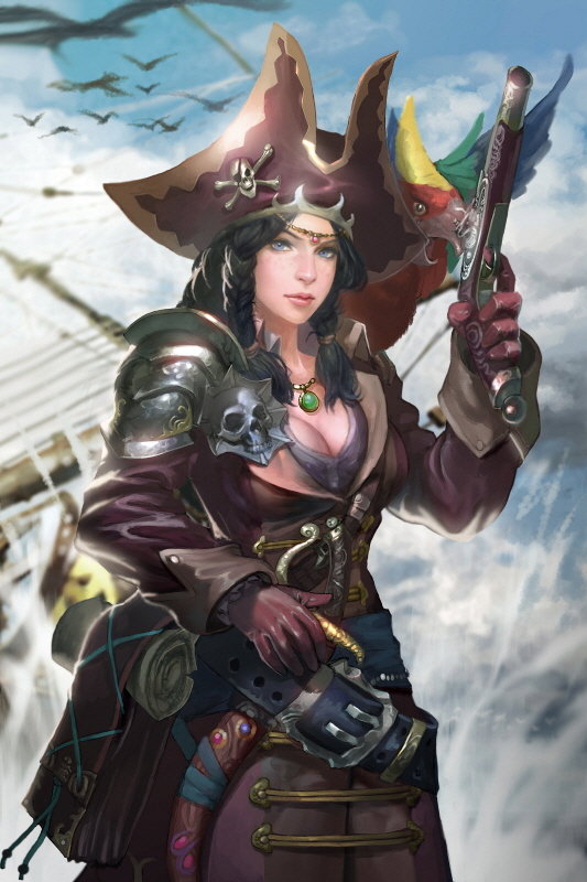 The Pirate Lady By Paaz Ki