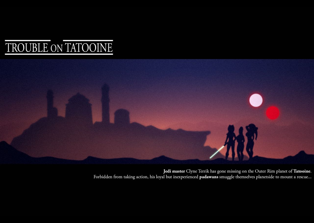 Trouble On Tatooine Artist Dave Cheun