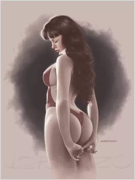 Vampirella Art By Lorenzo Di Maur