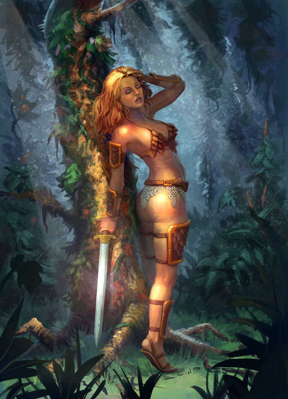Warrior Woman By Jordankerbo