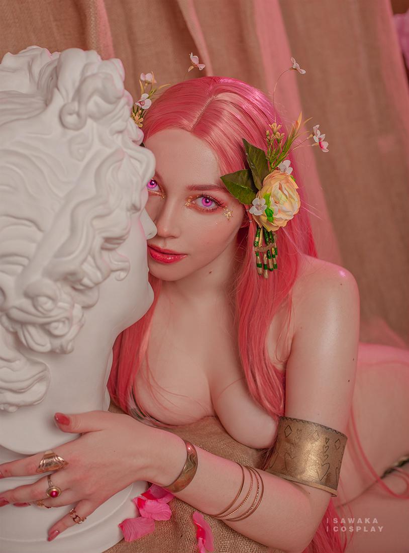 Aphrodite From Hades Game Cosplay By Sawaka Sel