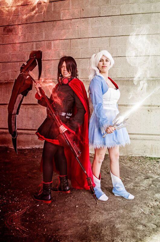 Besties And Partners In Cosplay Heres My Friend I Cosplaying Ruby And Weis