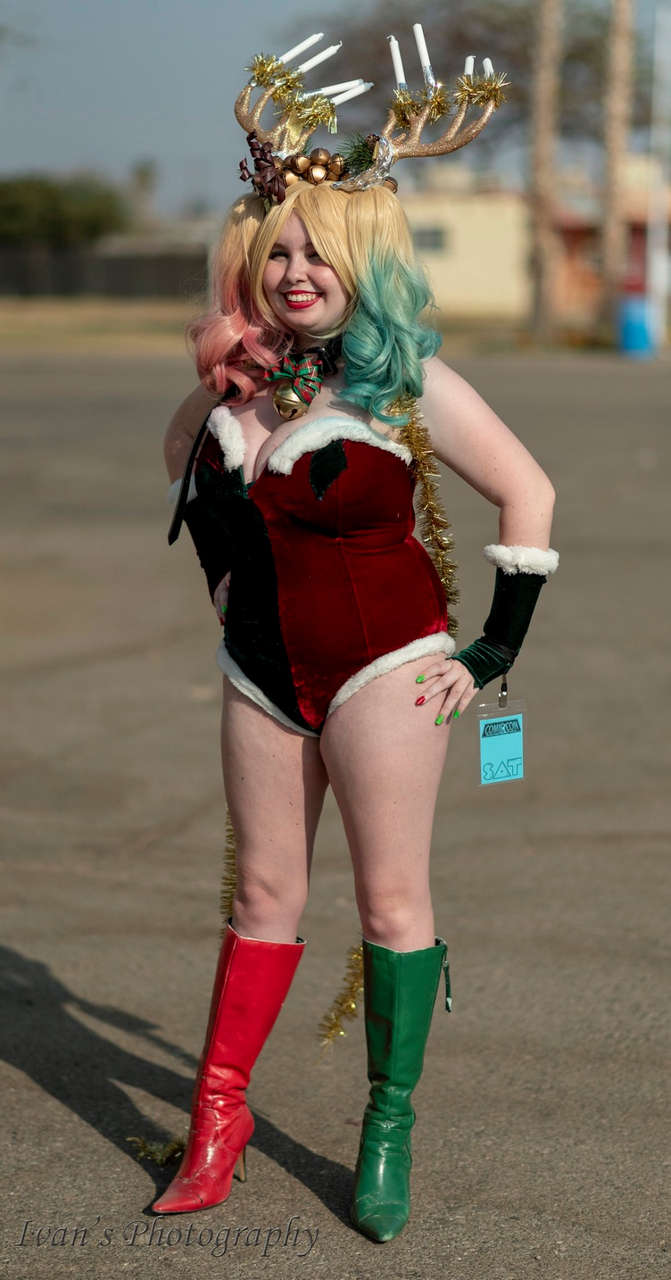 Christmas Hanukkah Harley Quinn By Charr Davenport Charr Ann On Instagra
