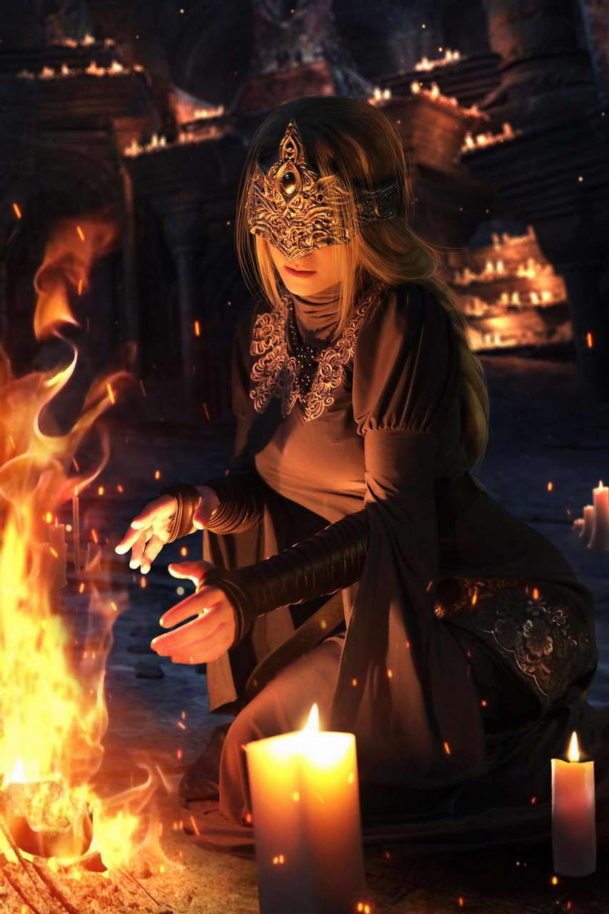 Fire Keeper Dark Souls 3 By Clairesea