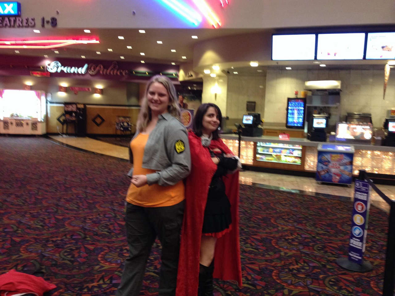 Found A Couple Of Cosplayers At My Local Screening Tonight 