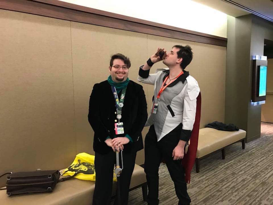 Friends Of Mine Cosplayed As Young Ozpin And Qrow At Emerald City Comic Co