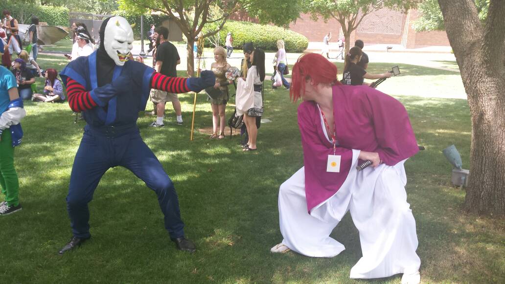 I Cosplayed As Hannya For A Kon And Found A Kenshin To Battl